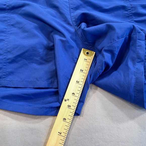 VINTAGE Y2K Speedo Swim Shorts Trunks Mens L Blue 5" Inseam Mesh Lined Swim Surf - Picture 7 of 7